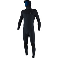 Mens Hyperfreak+ 5/4mm Chest Zip Hooded Wetsuit